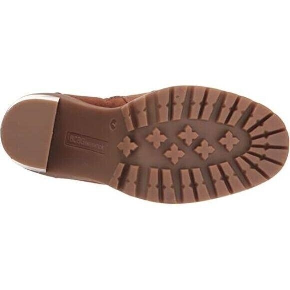 BCBGeneration Paloma Ankle Boot NWOB Fashion Brown Suede Sherpa Lining Womens 9 - Picture 5 of 12